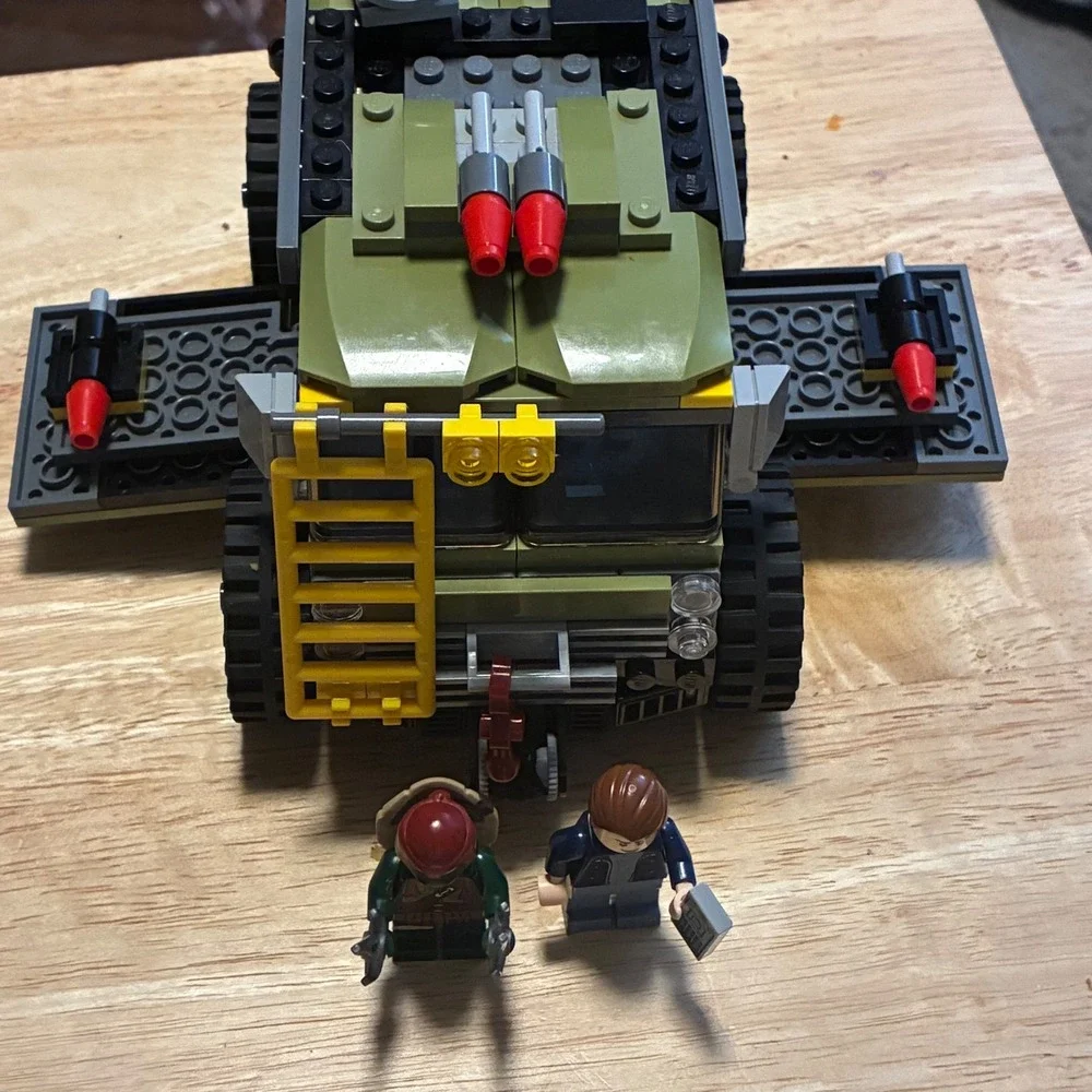 LEGO TMNT 79115 Turtle Van Takedown Raphael Vern Van 99% Complete READ